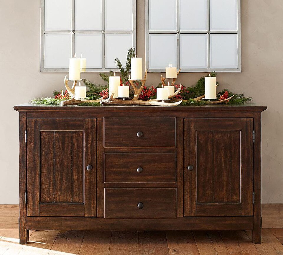 Eagan Silver Multipanel Small Mirror | Pottery Barn Australia