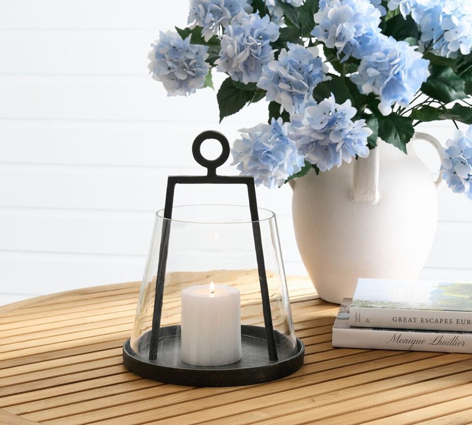 Easton Forged-Iron Outdoor Lantern