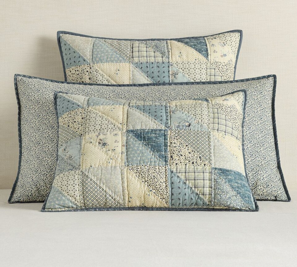 Ellis Reversible Quilted Pillowcases