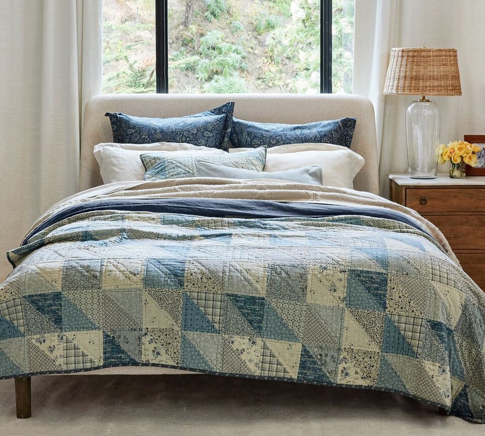Ellis Reversible Quilted Pillowcases