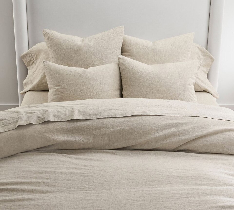 European Flax Linen/Cotton Quilt Cover
