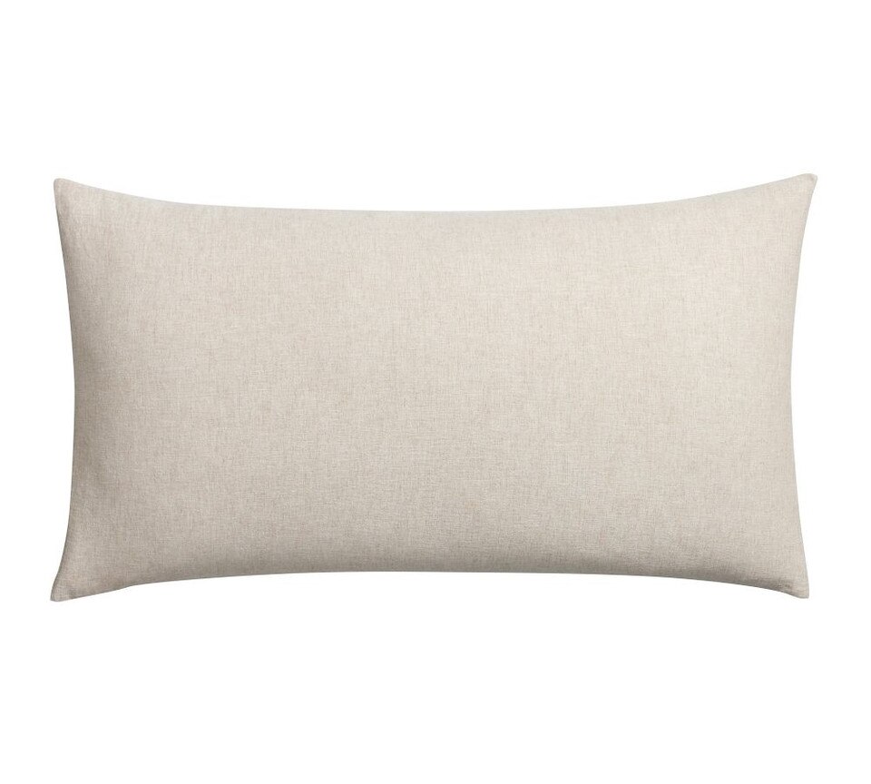 European Flax Linen/Cotton Pillowcase