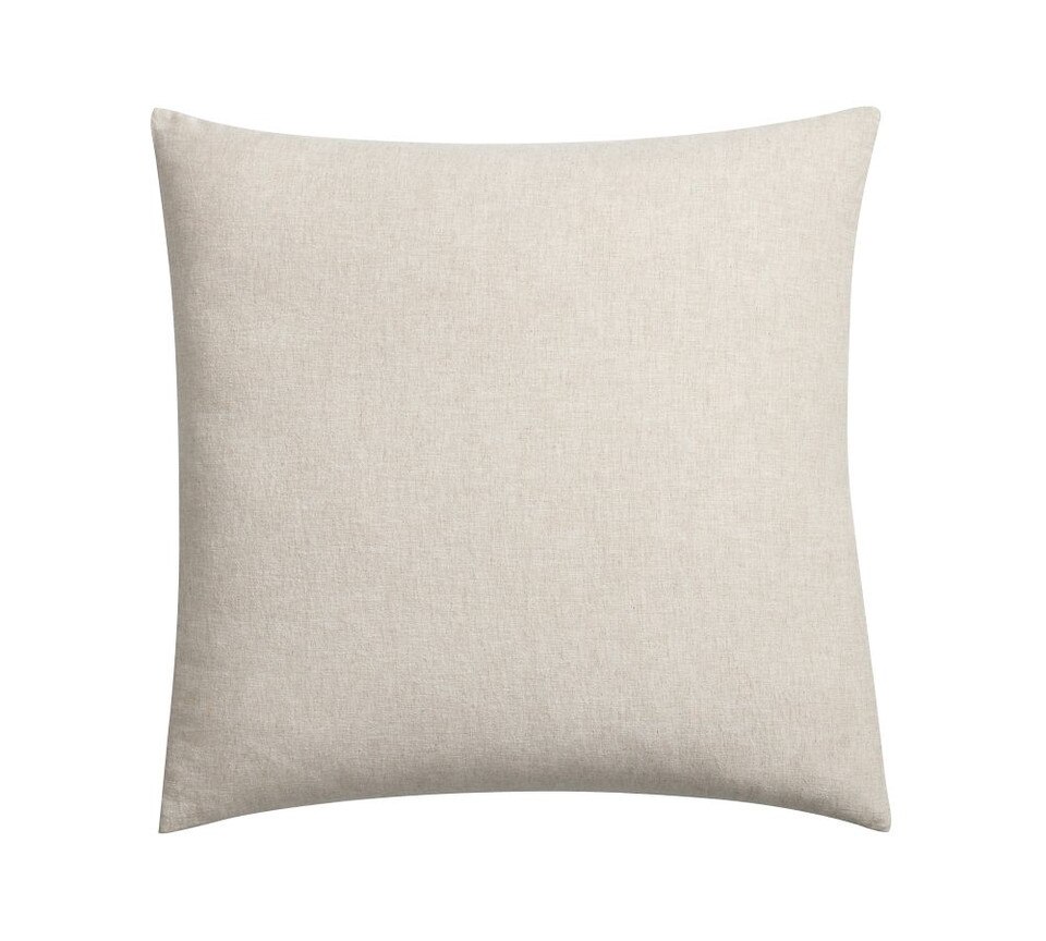European Flax Linen/Cotton Pillowcase