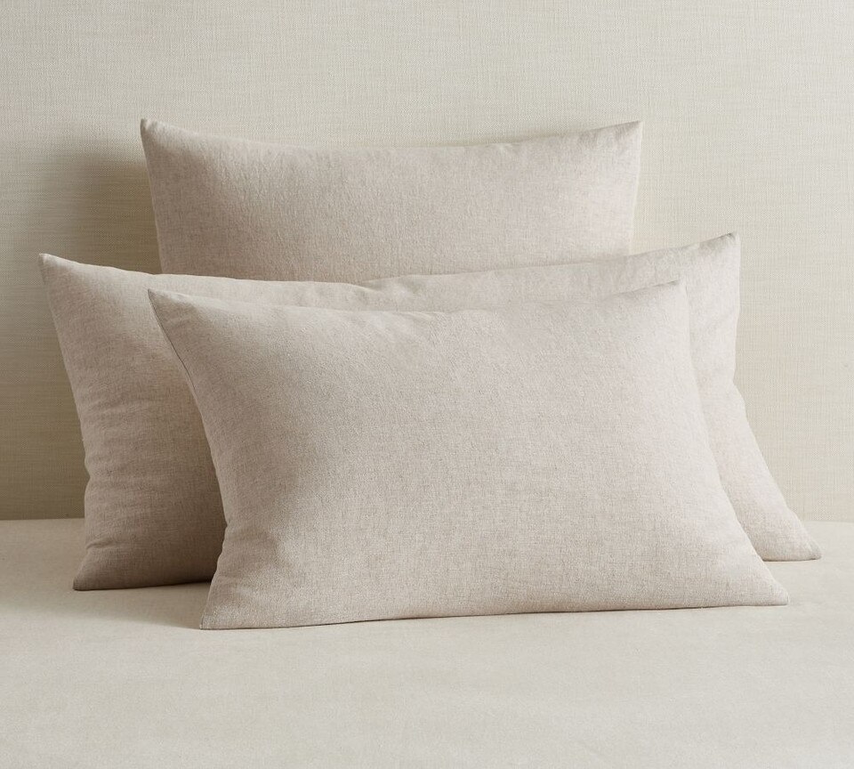 European Flax Linen/Cotton Pillowcase