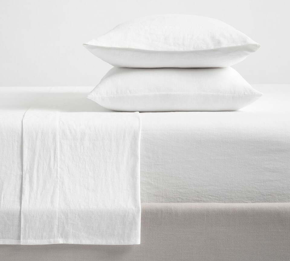 European Flax Linen/Cotton Sheet Set