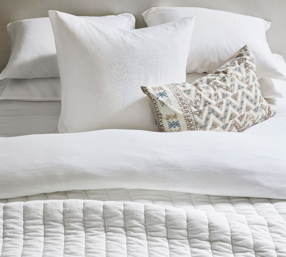 European Flax Linen/Cotton Sheet Set
