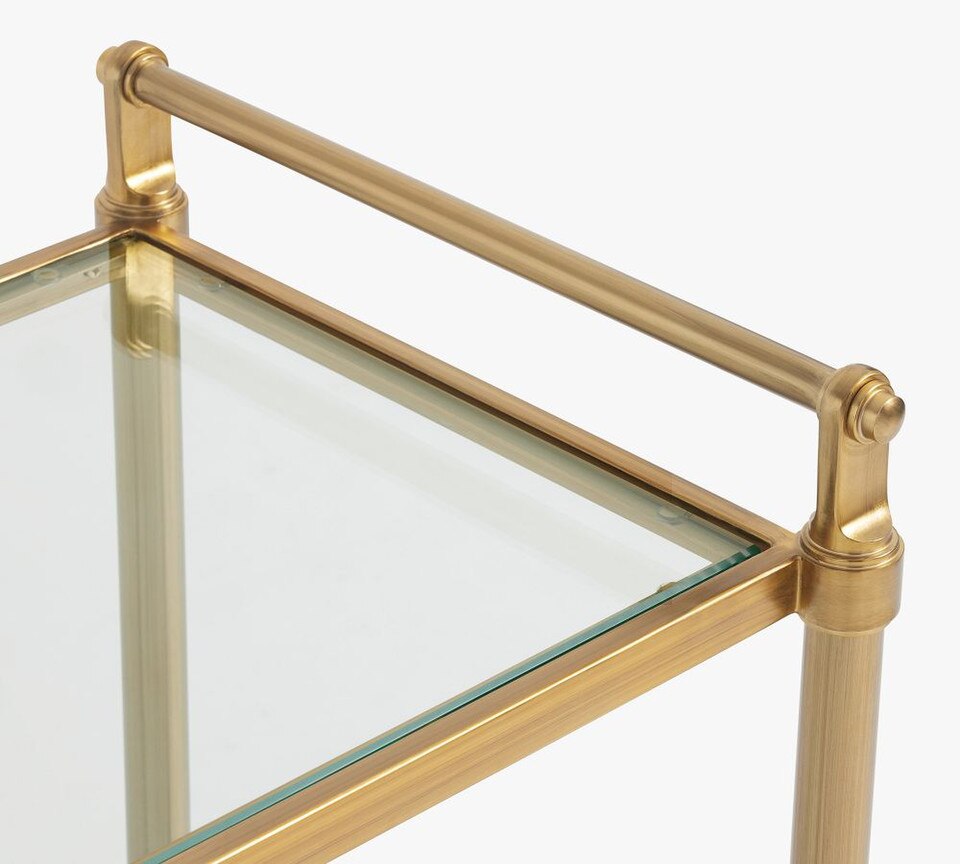 Everson Metal Bar Cart (80 cm)