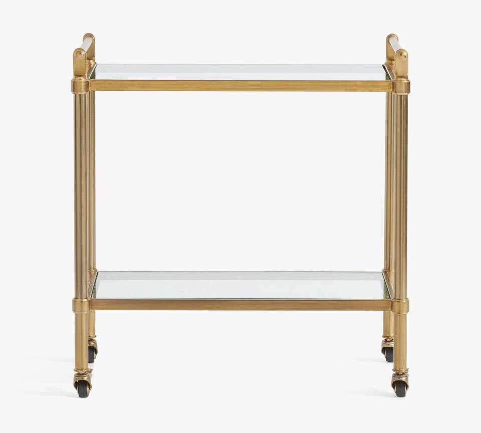 Everson Metal Bar Cart (80 cm)