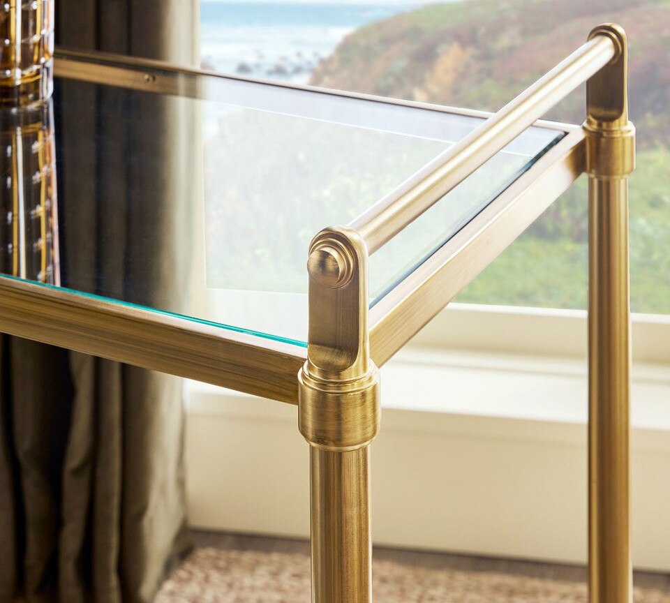 Everson Metal Bar Cart (80 cm)