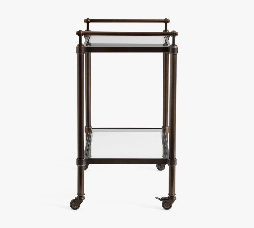 Everson Metal Bar Cart (80 cm)