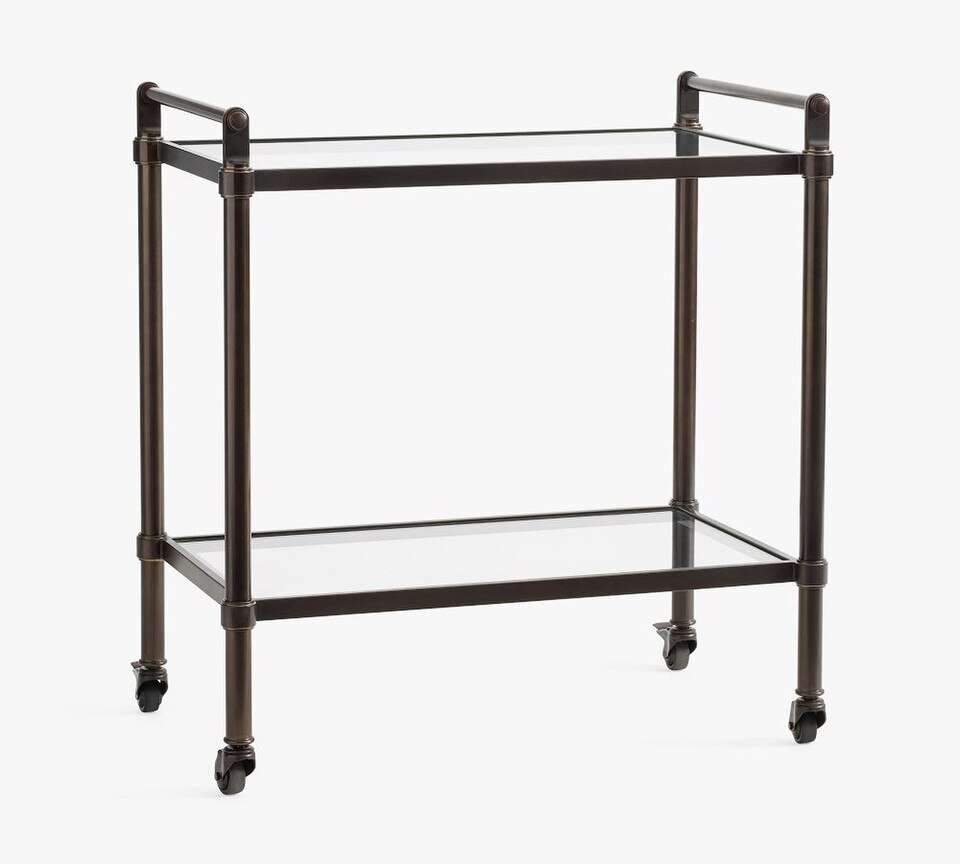 Everson Metal Bar Cart (80 cm)