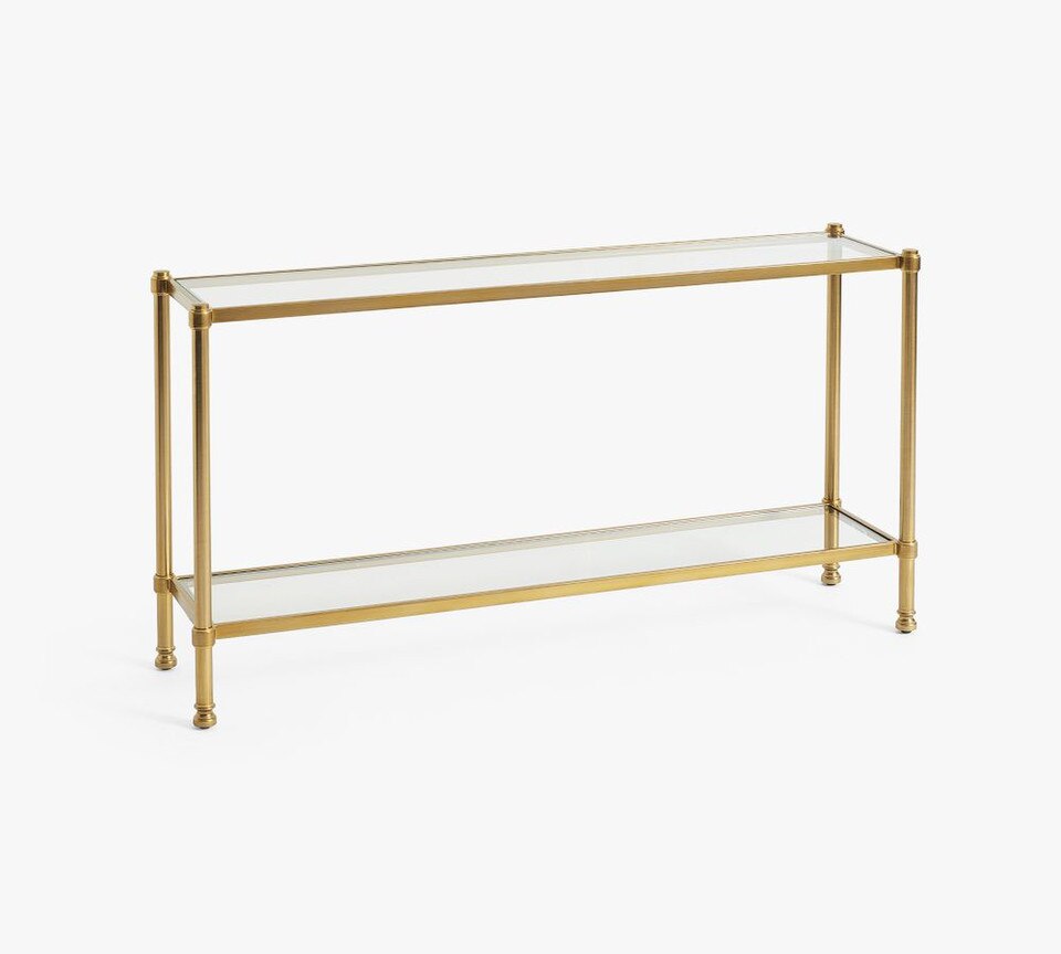 Everson Glass Console Table (149 cm)