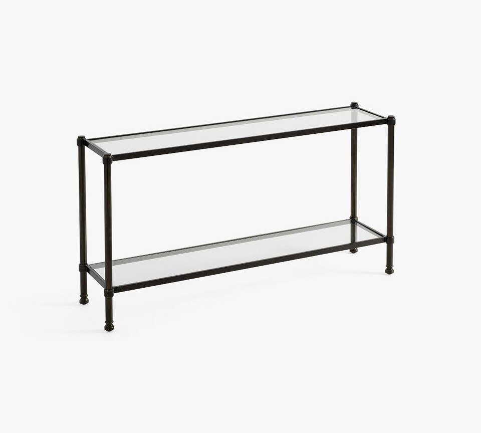 Everson Glass Console Table (149 cm)