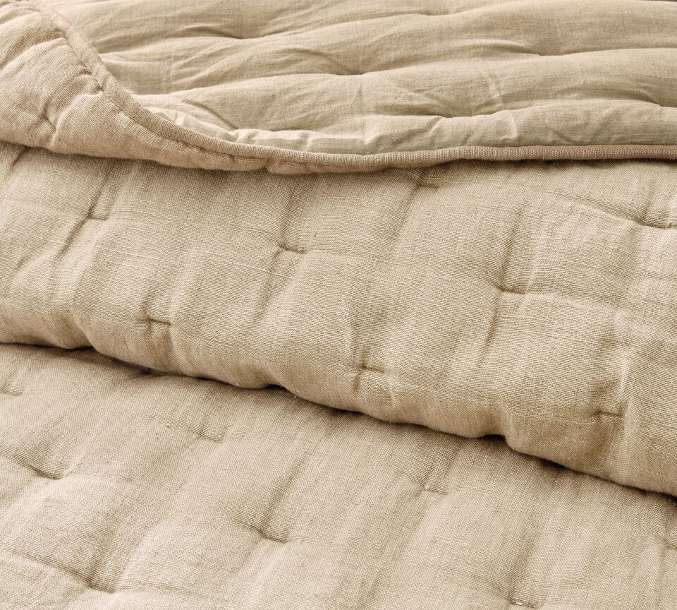 Everyday Linen Comfort Coverlet