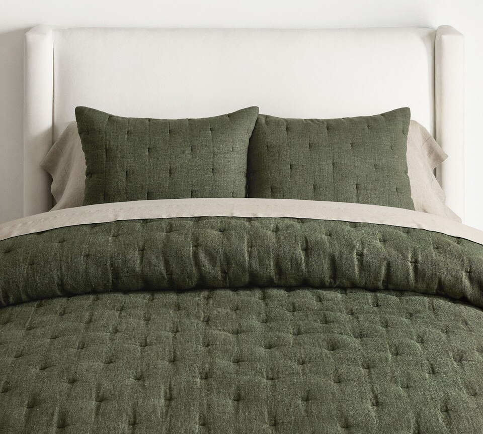 Everyday Linen Comfort Coverlet