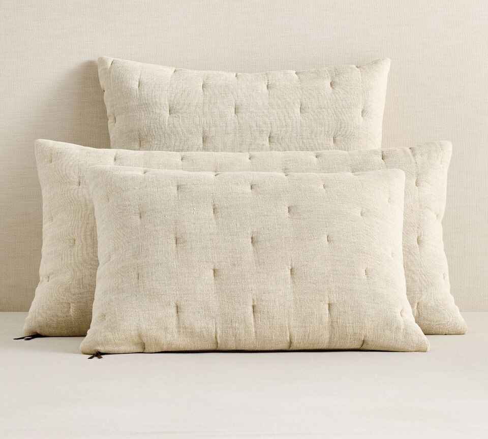 Everyday Linen Comfort Quilted Pillowcases