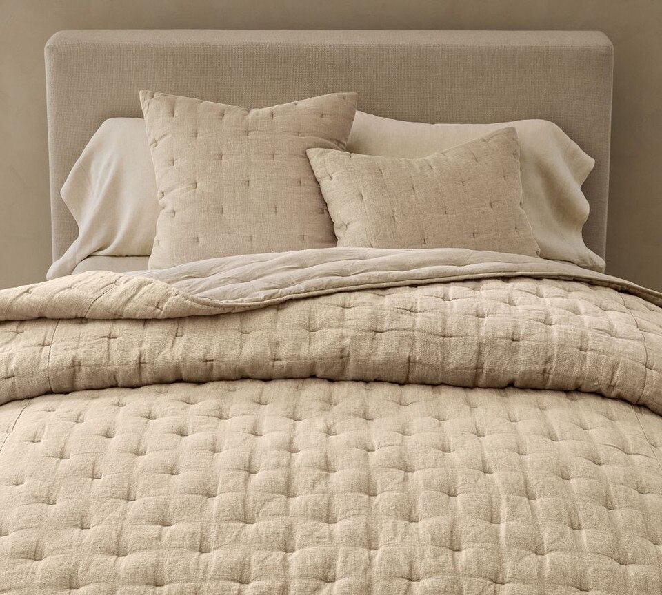Everyday Linen Comfort Quilted Pillowcases