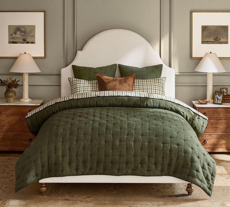 Everyday Linen Comfort Coverlet