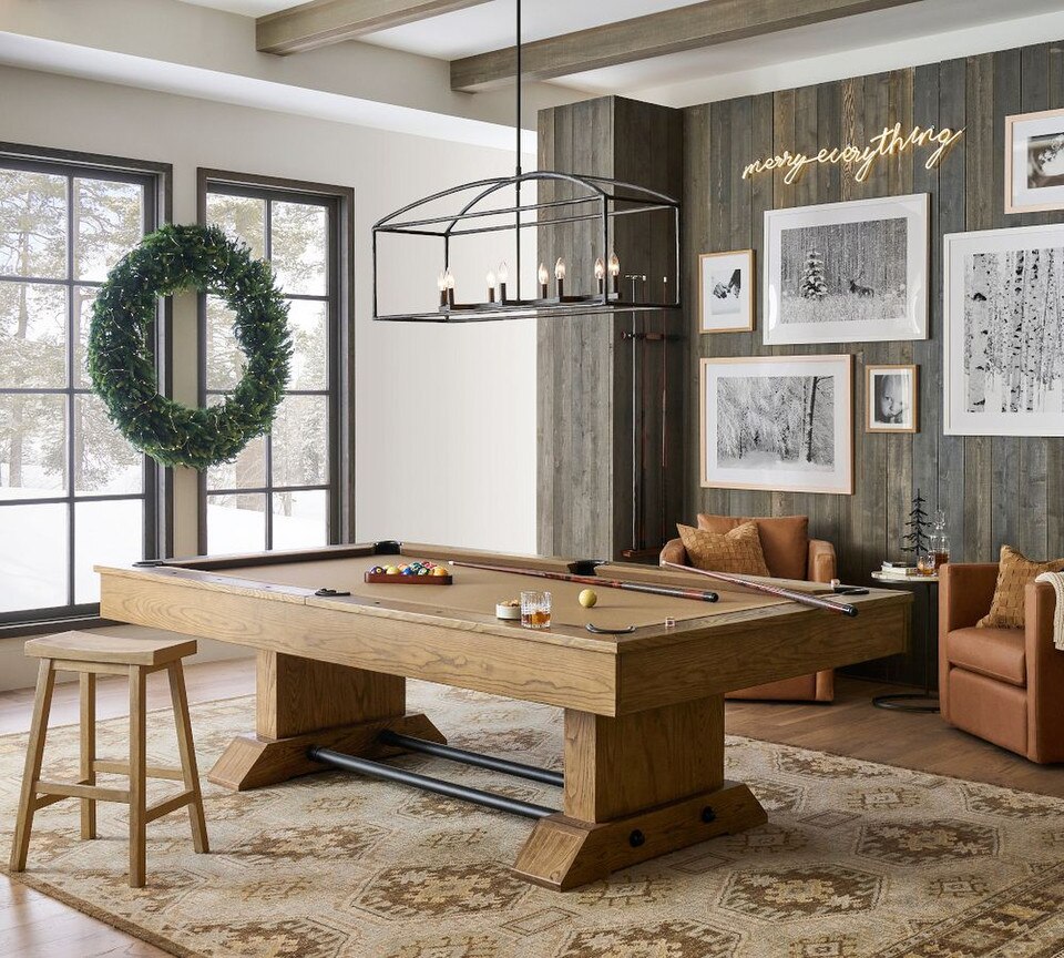 Fallon Forged-Iron Linear Chandelier