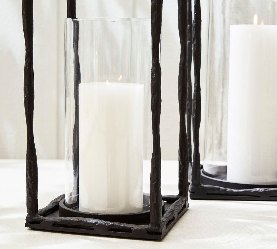 Fallon Outdoor Forged-Iron Lantern