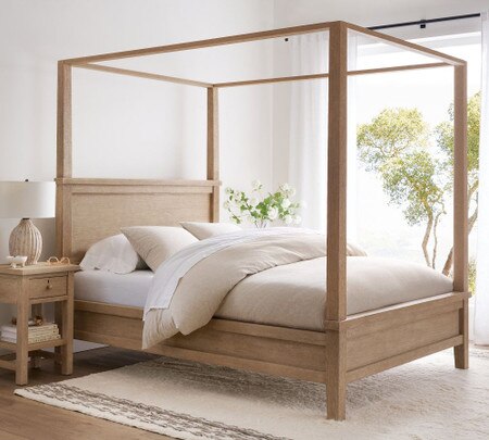 Farmhouse Canopy Bed Pottery Barn Australia