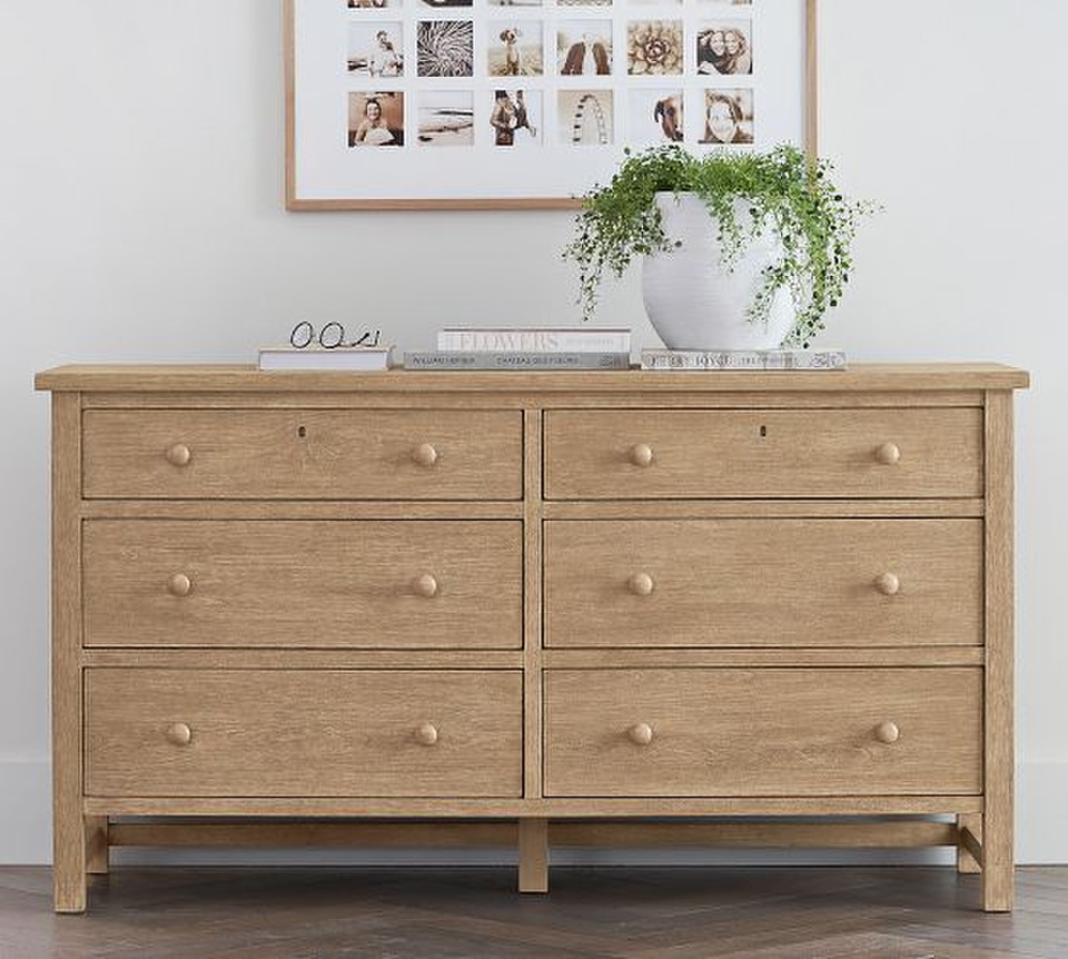 Farmhouse 6-Drawer Dresser