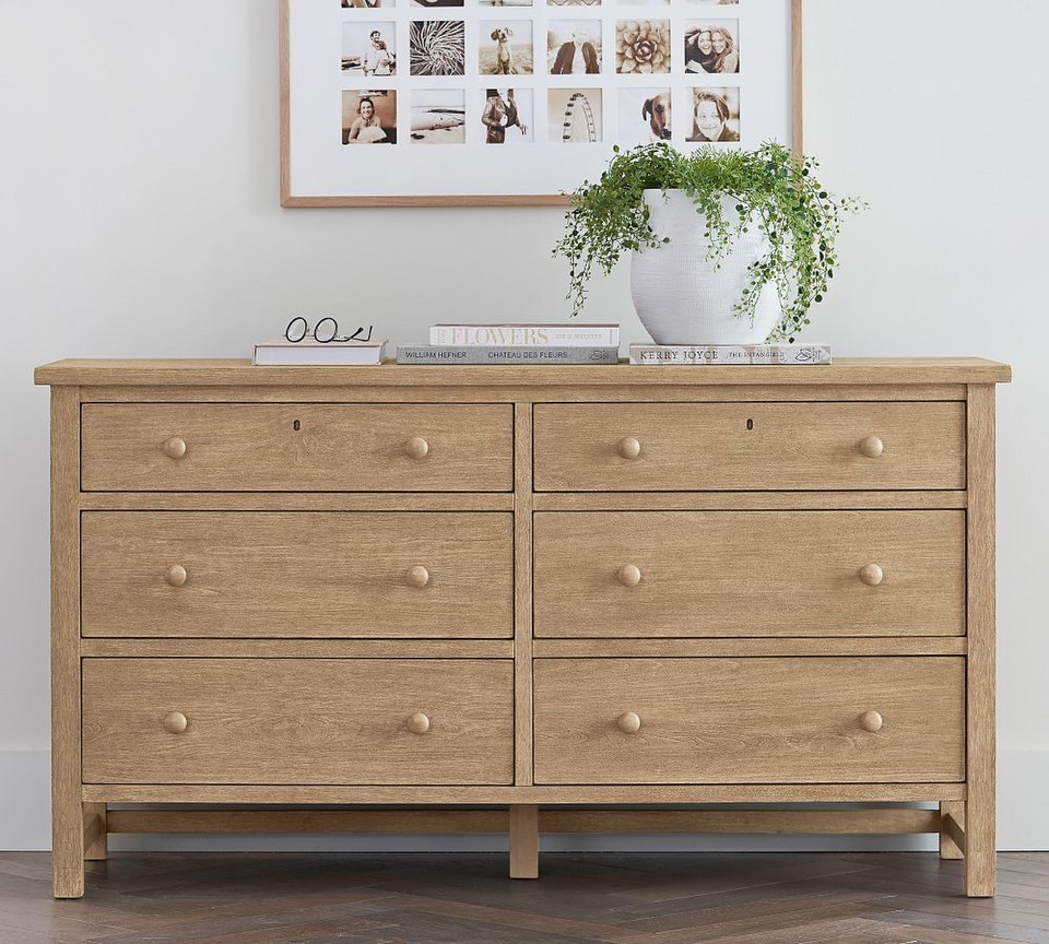 Farmhouse 6-Drawer Dresser