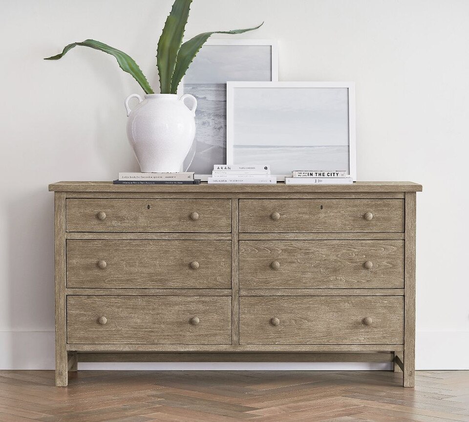 Farmhouse 6-Drawer Dresser