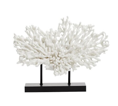 Faux Coral On Black Stand Pottery Barn Australia