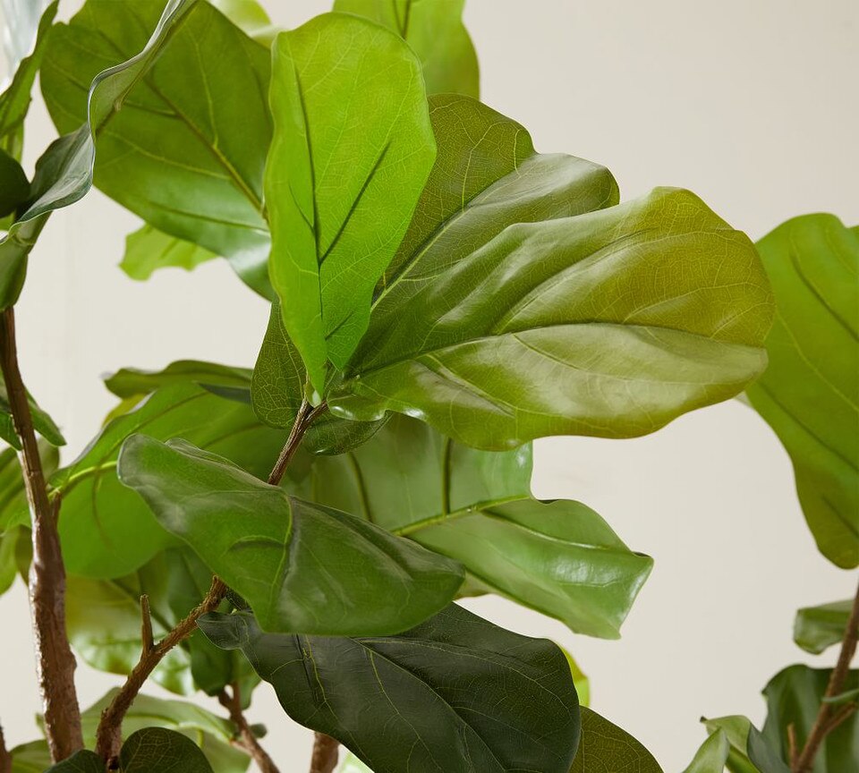 Faux Potted Fiddle Leaf Tree