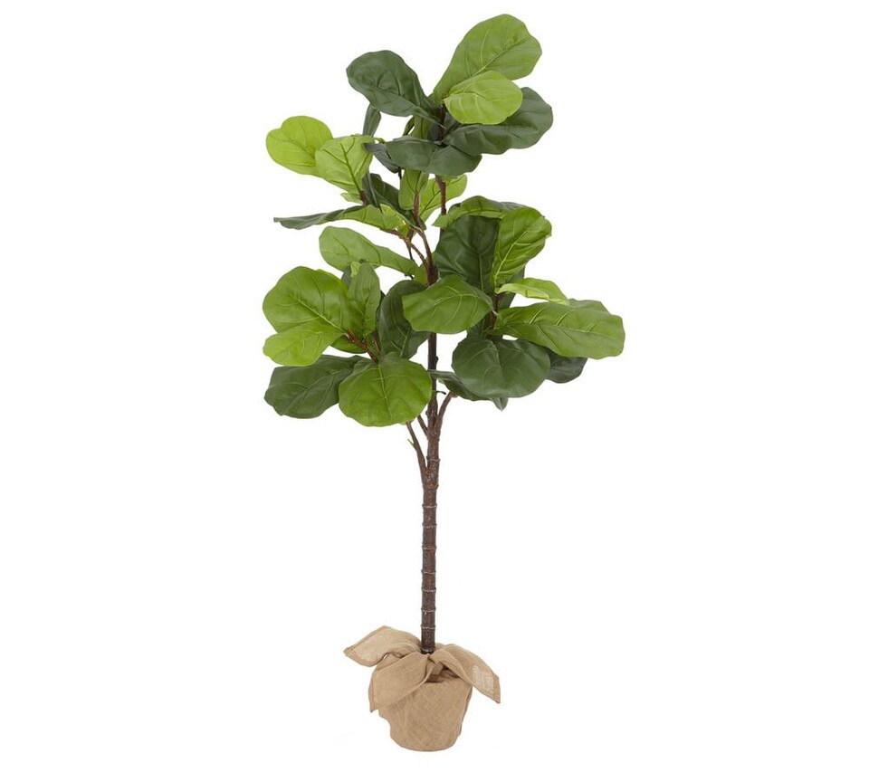 Faux Potted Fiddle Leaf Tree