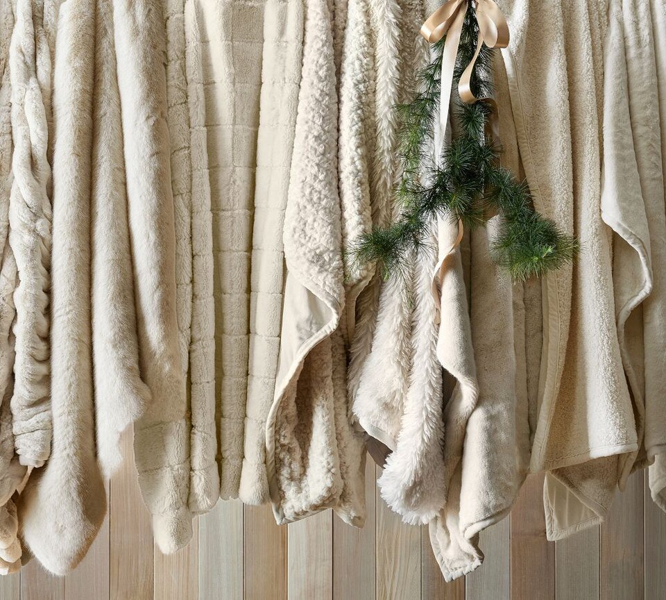 Dream Faux Fur Throw Blanket