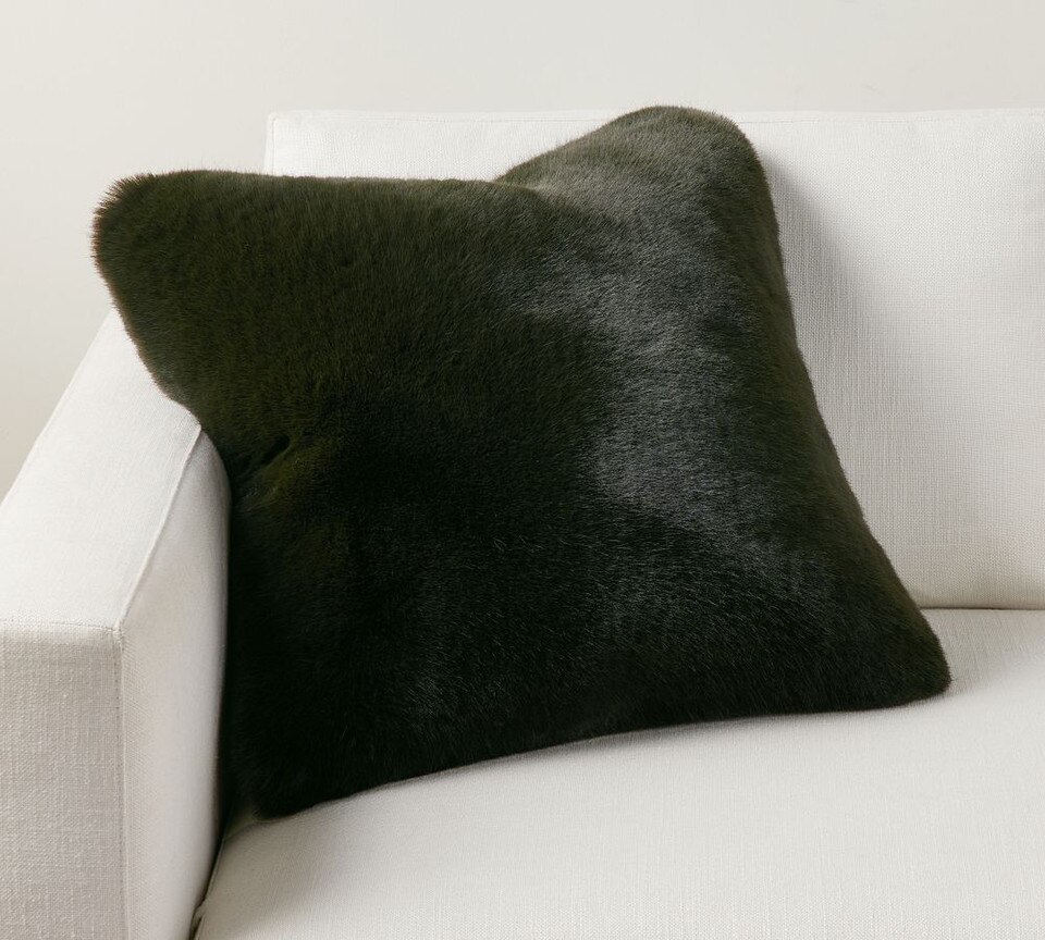 Faux Fur Mink Cushion