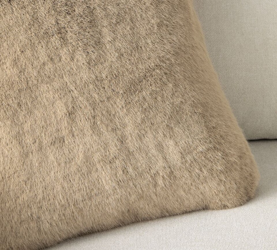 Faux Fur Mink Cushion