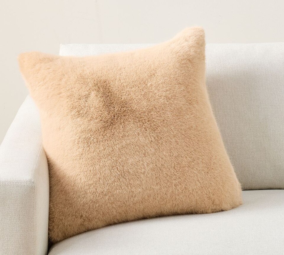 Faux Fur Mink Cushion