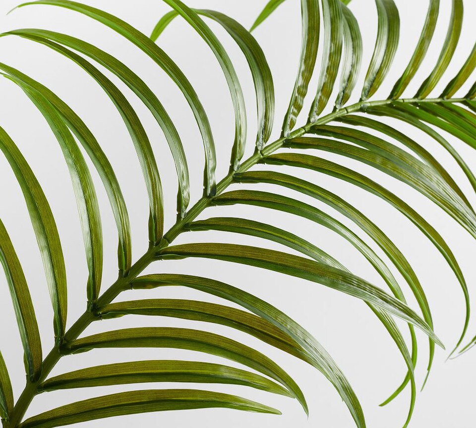 Faux Oversized Palm Leaf Branches