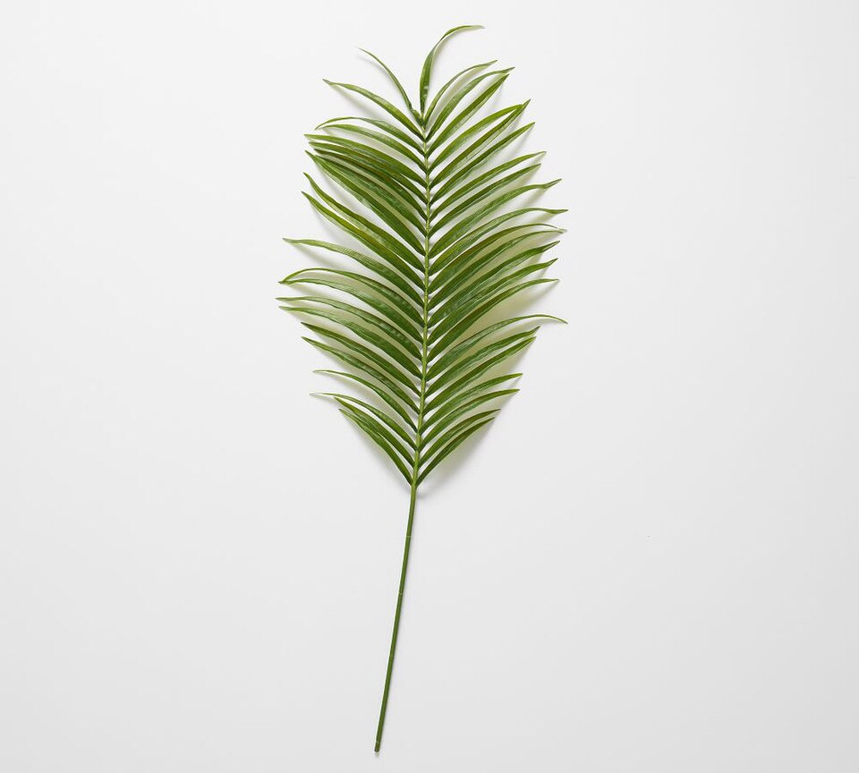 Faux Oversized Palm Leaf Branches