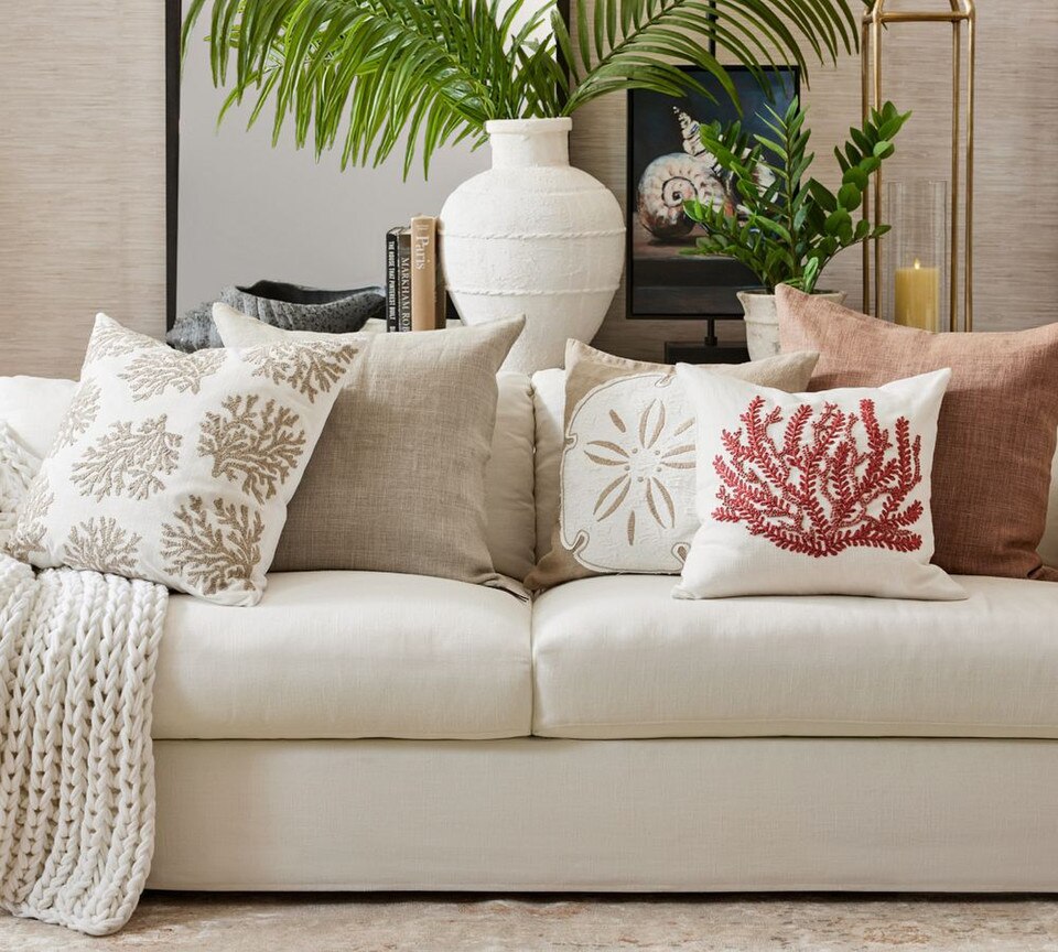 Faux Oversized Palm Leaf Branches