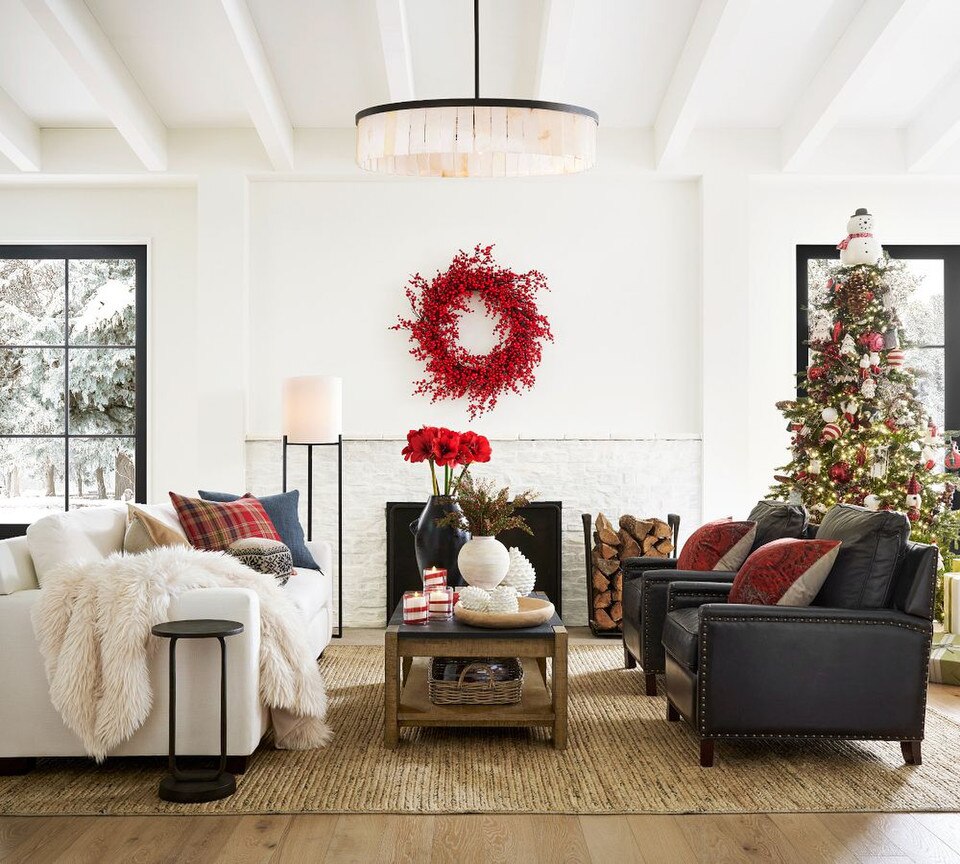 Faux Real Fur Throw