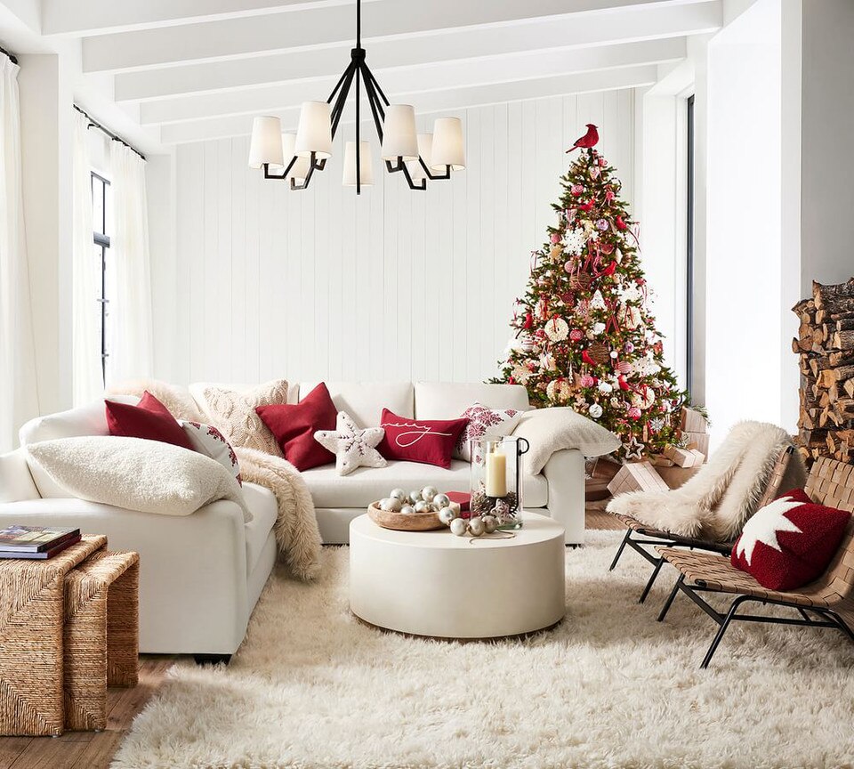 Faux Real Fur Throw