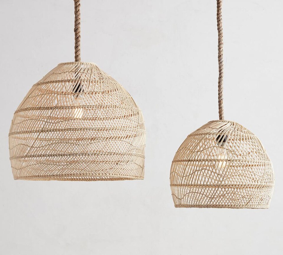 Flora Rattan Pendant
