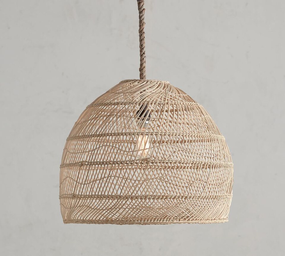 Flora Rattan Pendant