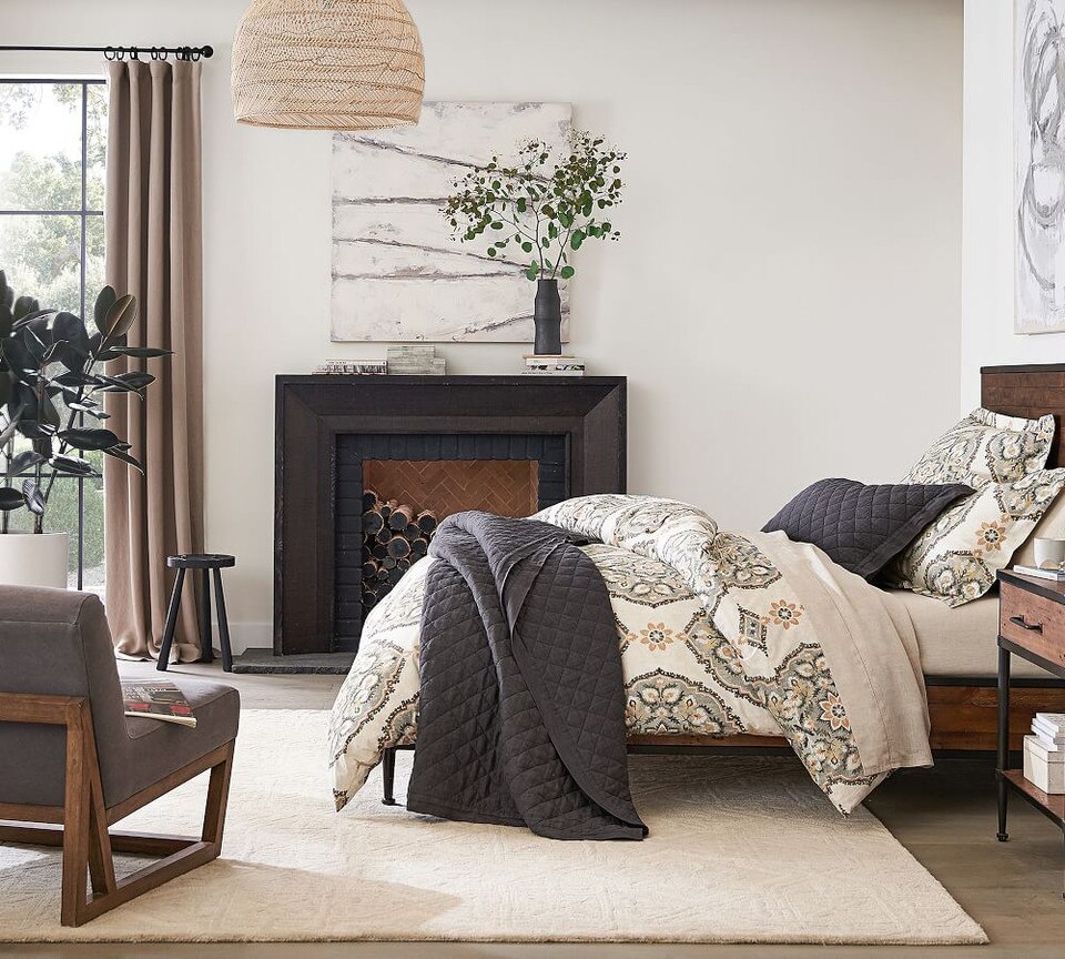 Flora Rattan Pendant