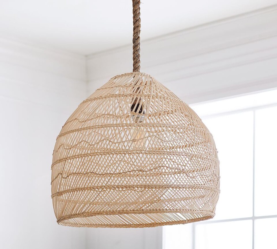 Flora Rattan Pendant