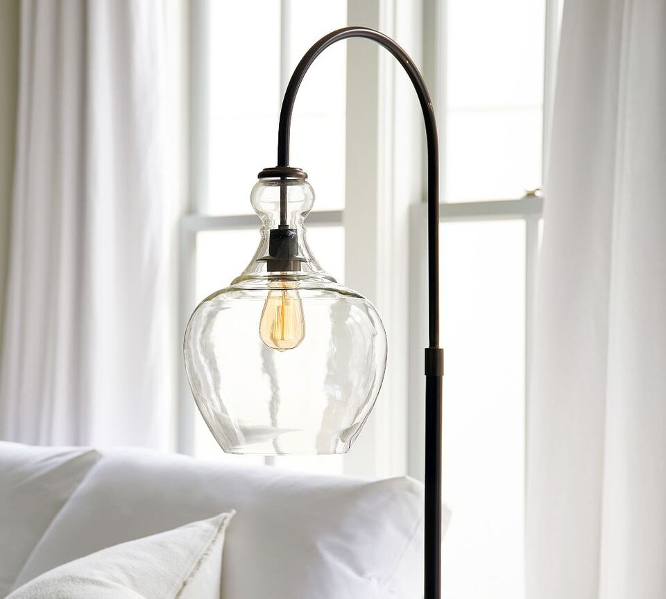 Flynn Recycled Glass Floor Lamp