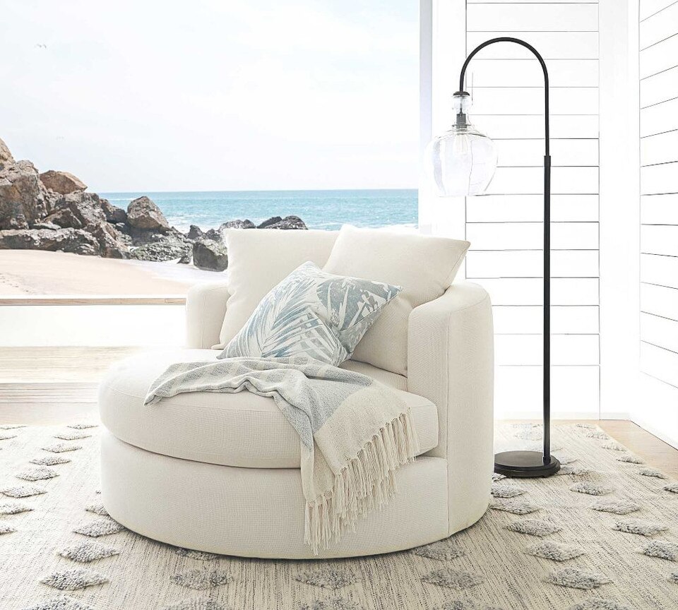 Flynn Recycled Glass Floor Lamp