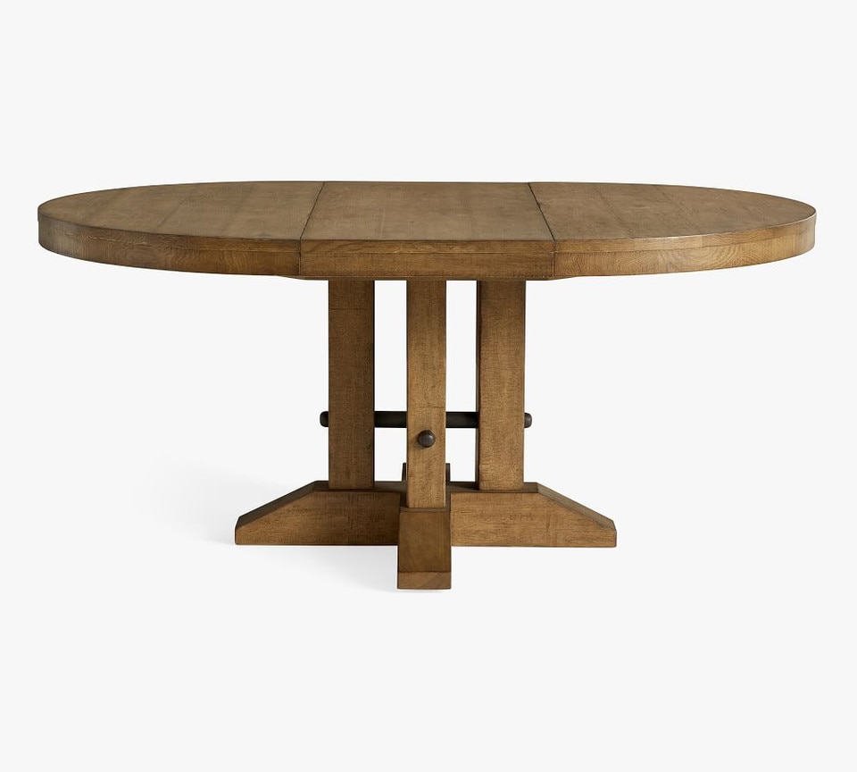 Fort Round Pedestal Extending Dining Table