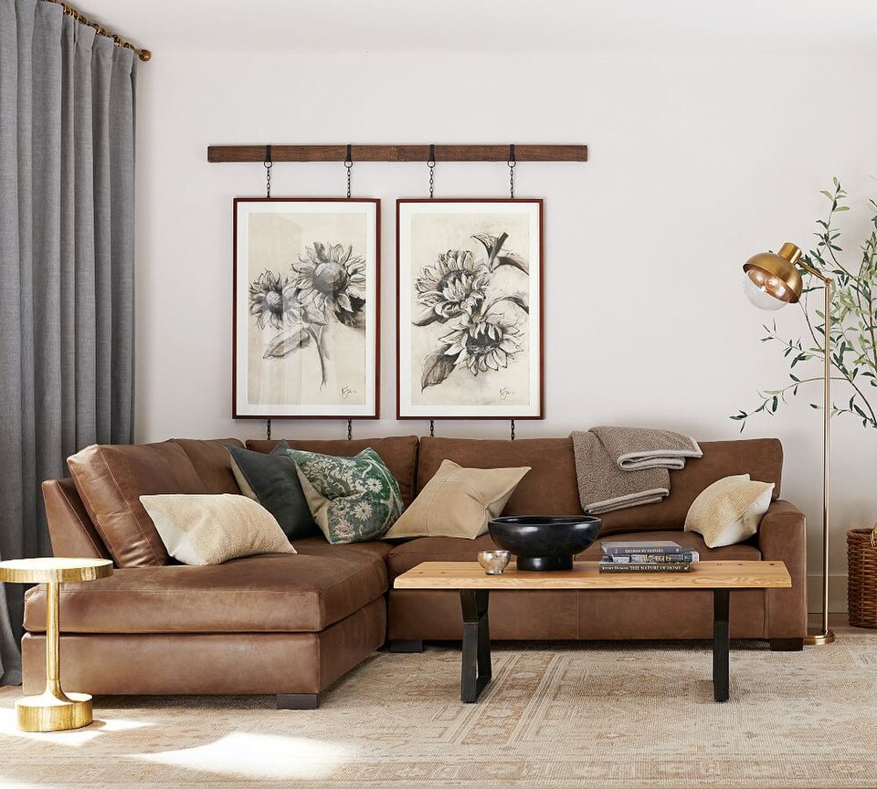 Hanging Picture Frame Rail - Bronze