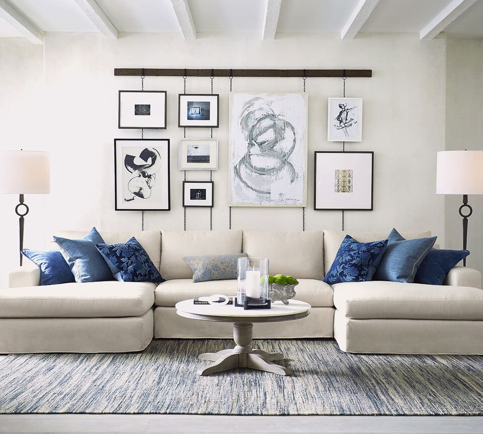 Hanging Picture Frame Rail - Bronze