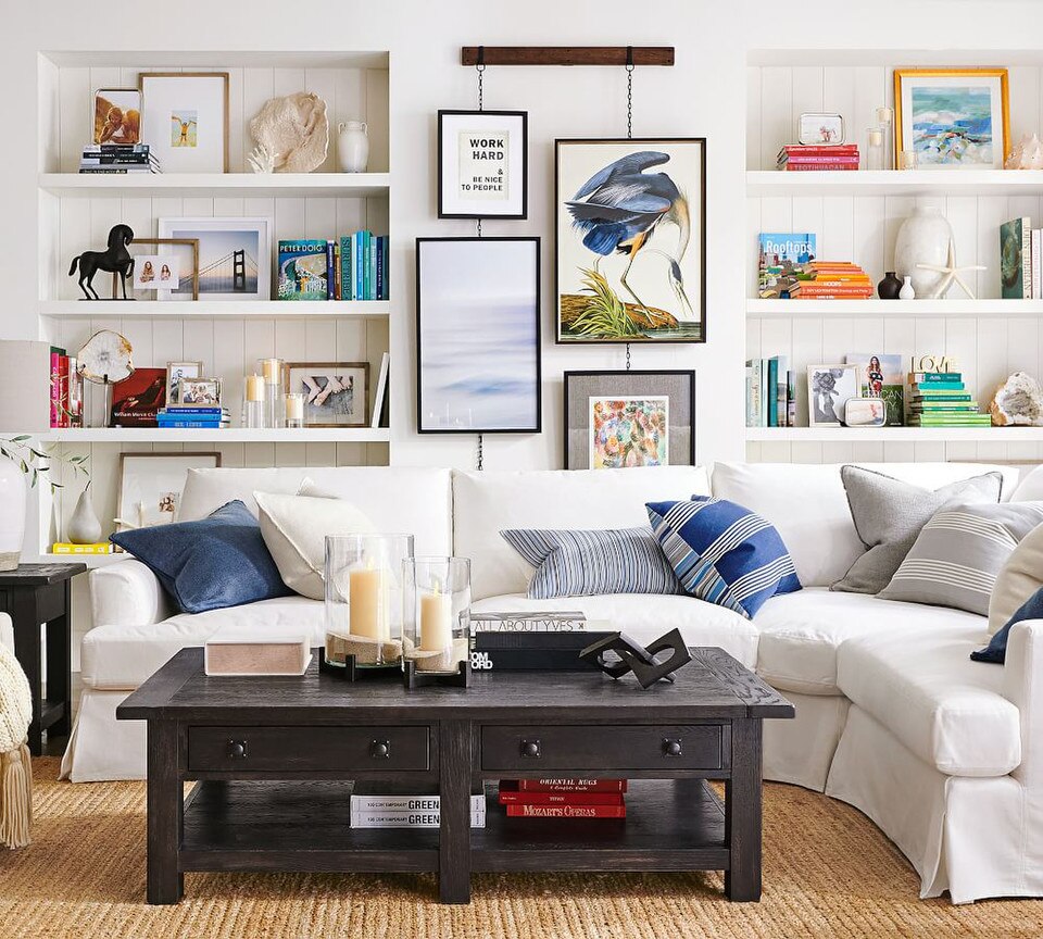 Hanging Picture Frame Rail - Bronze